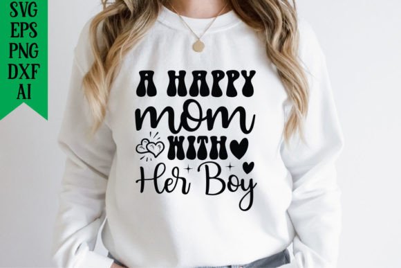 A Happy Mom with Her Boy