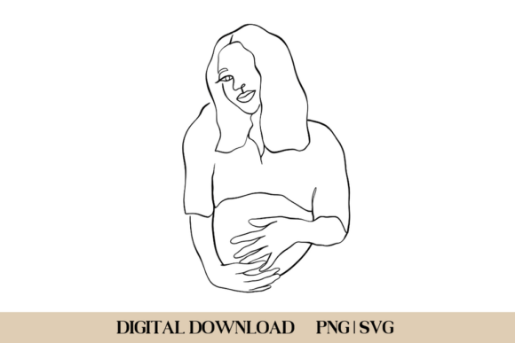 Pregnant Mom Line Art: A Designer’s Real-World Embroidery Review
