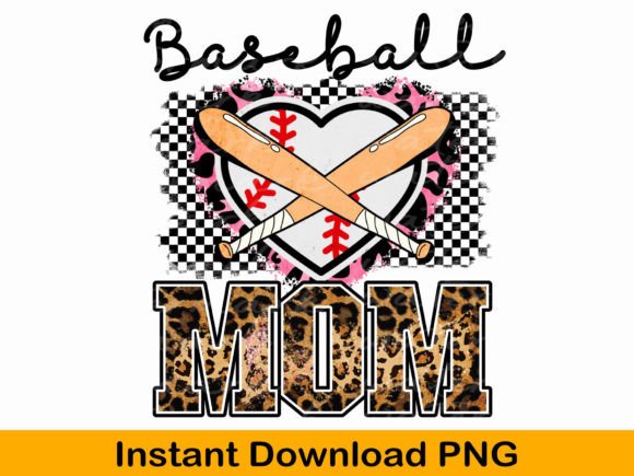 Retro Baseball Mom PNG Design Review